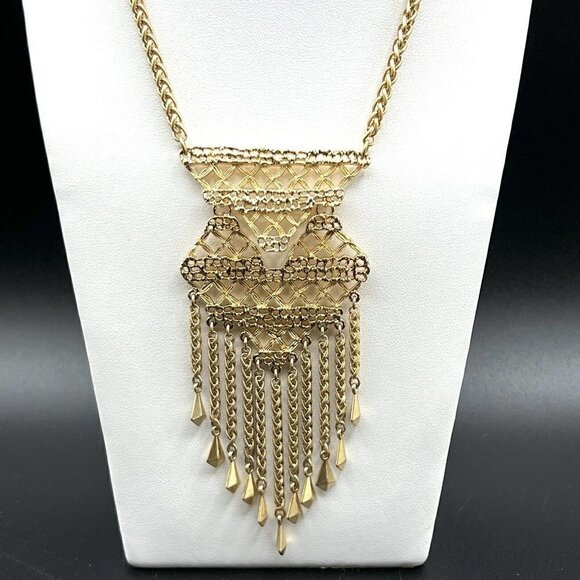 💜 Stella & Dot Alila Lace Necklace and Earring Set of 2 - Picture 9 of 13